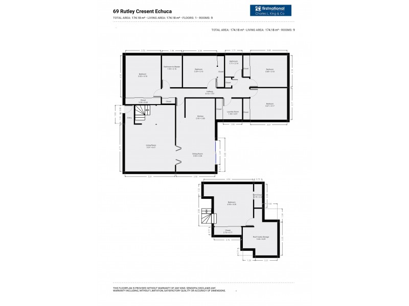 69 Rutley Crescent, Echuca VIC 3564 Floorplan