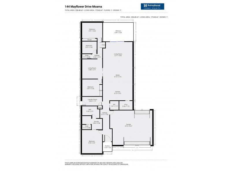 144 Mayflower Drive, Moama NSW 2731 Floorplan