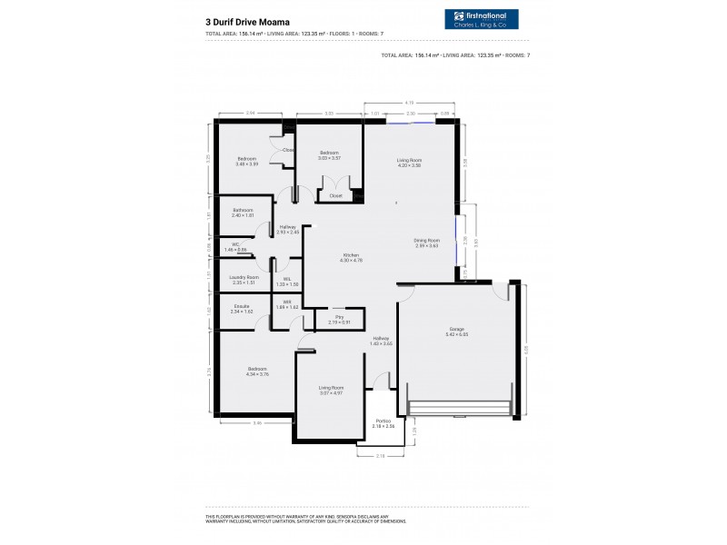 3 Durif Drive, Moama NSW 2731 Floorplan