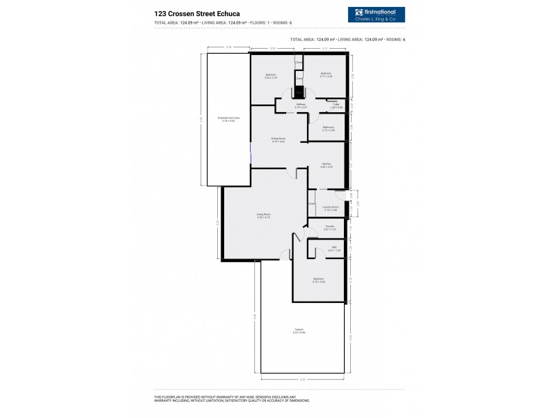 123 Crossen Street, Echuca VIC 3564 Floorplan