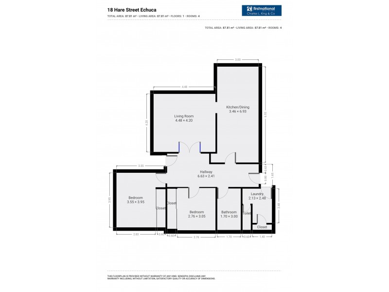 18 Hare Street, Echuca VIC 3564 Floorplan