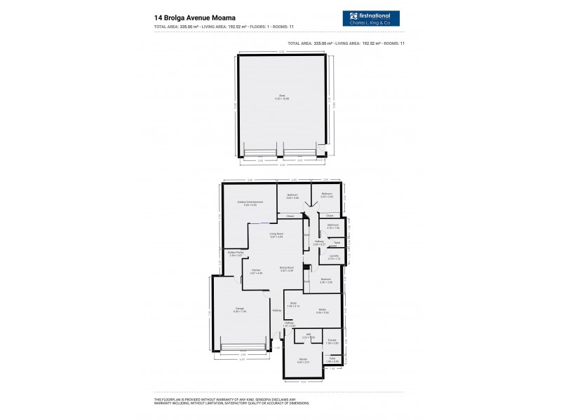 14 Brolga Avenue, Moama NSW 2731 Floorplan