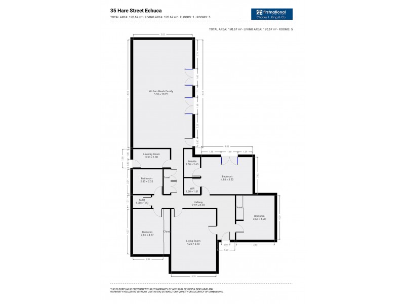 35 Hare Street, Echuca VIC 3564 Floorplan