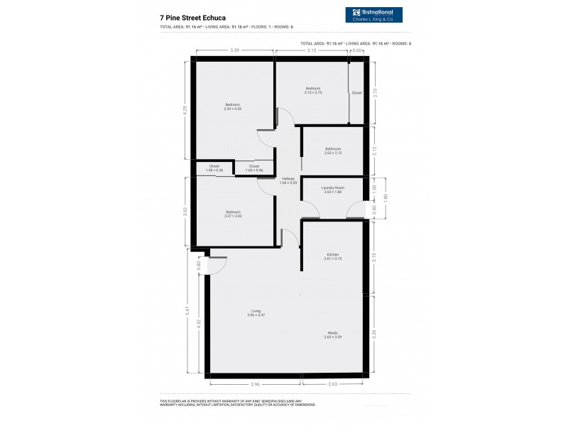 7 Pine Street, Echuca VIC 3564 Floorplan