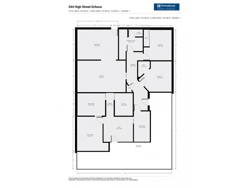 344 High Street, Echuca VIC 3564 Floorplan