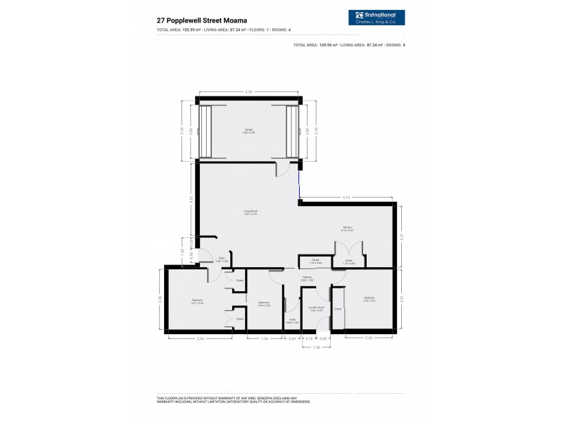 27 Popplewell Street, Moama NSW 2731 Floorplan