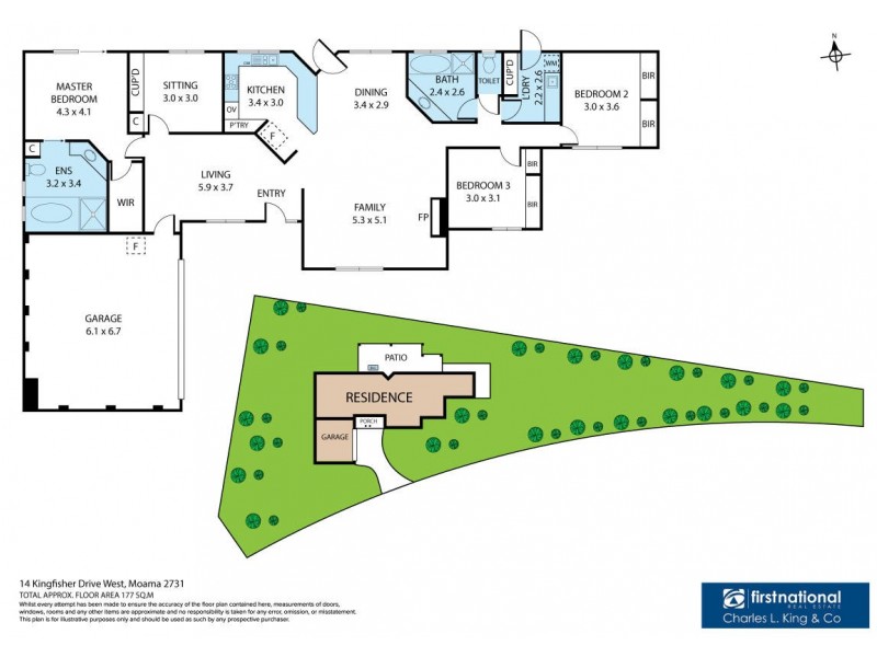 14 Kingfisher Drive West, Moama NSW 2731 Floorplan