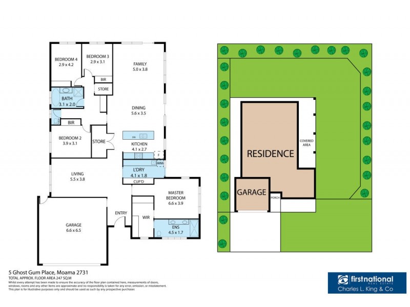5 Ghost Gum Place, Moama NSW 2731 Floorplan
