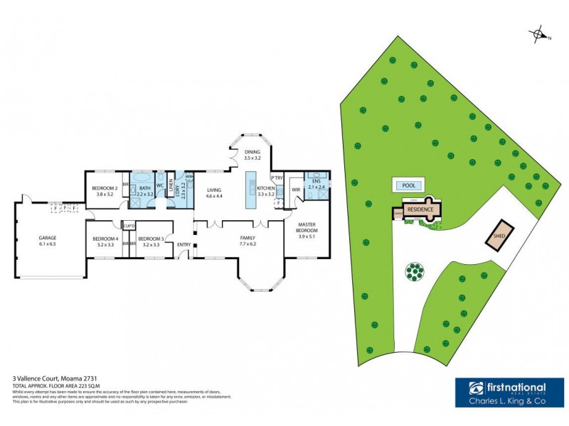 3 Vallence Court, Moama NSW 2731 Floorplan