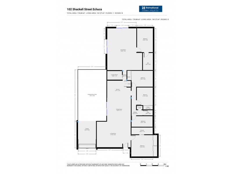 102 Shackell Street, Echuca VIC 3564 Floorplan
