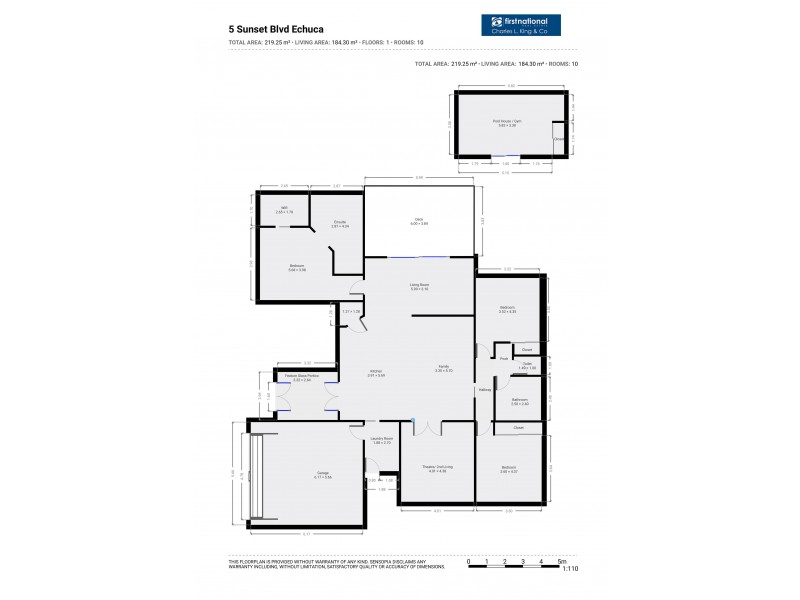 5 Sunset Avenue, Echuca VIC 3564 Floorplan