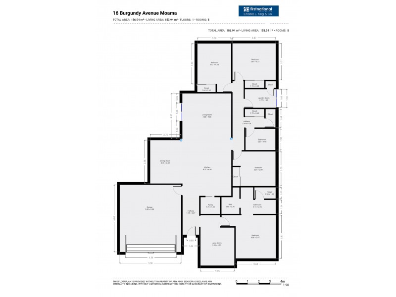 16 Burgundy Drive, Moama NSW 2731 Floorplan
