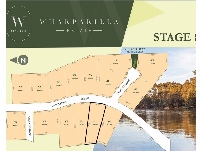 31 Wharparilla Estate, Woolshed Drive, Echuca VIC 3564