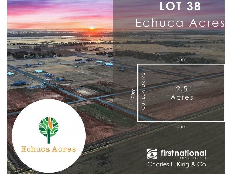 Echuca Acres Estate, Lot 38 Curlew Drive, Echuca VIC 3564