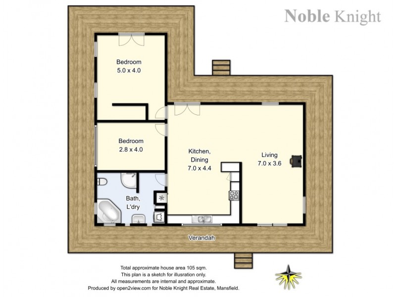 75 Jukes Road, Strathbogie VIC 3666 Floorplan