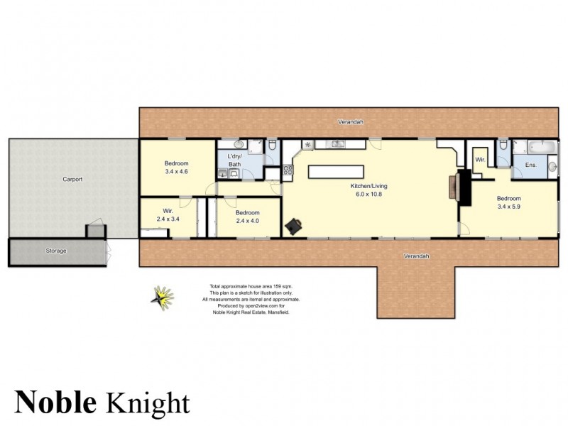 132 Magills Lane, Maindample VIC 3723 Floorplan