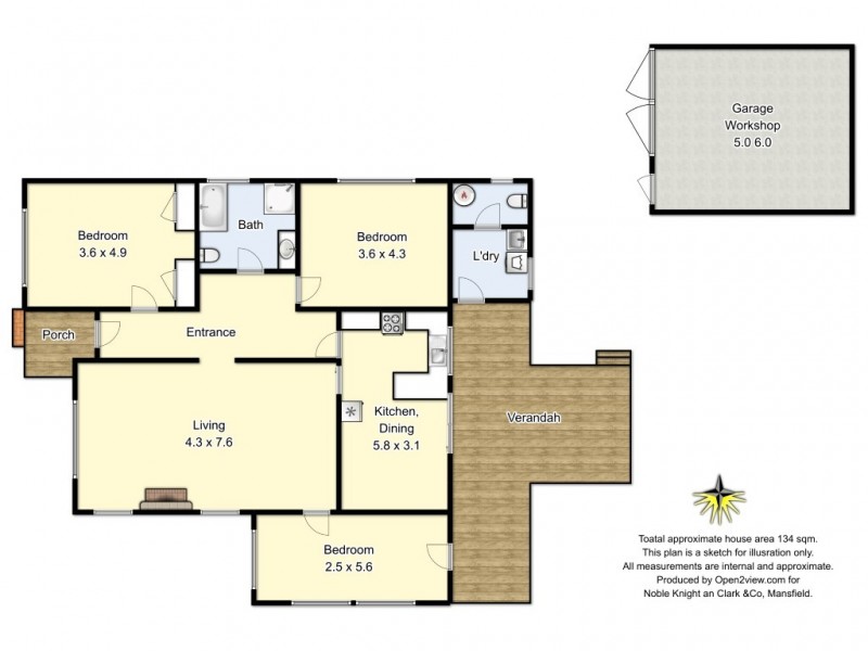 19 Collopy Street, Mansfield VIC 3722 Floorplan