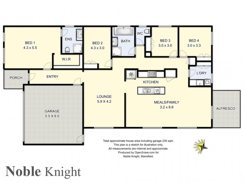 12 Peak Court, Mansfield VIC 3722 Floorplan