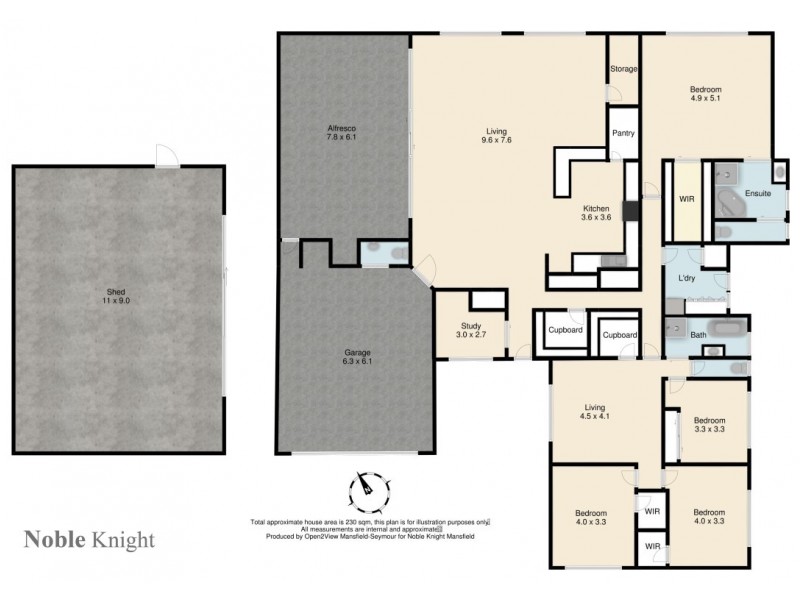 13 Cambridge Drive, Mansfield VIC 3722 Floorplan