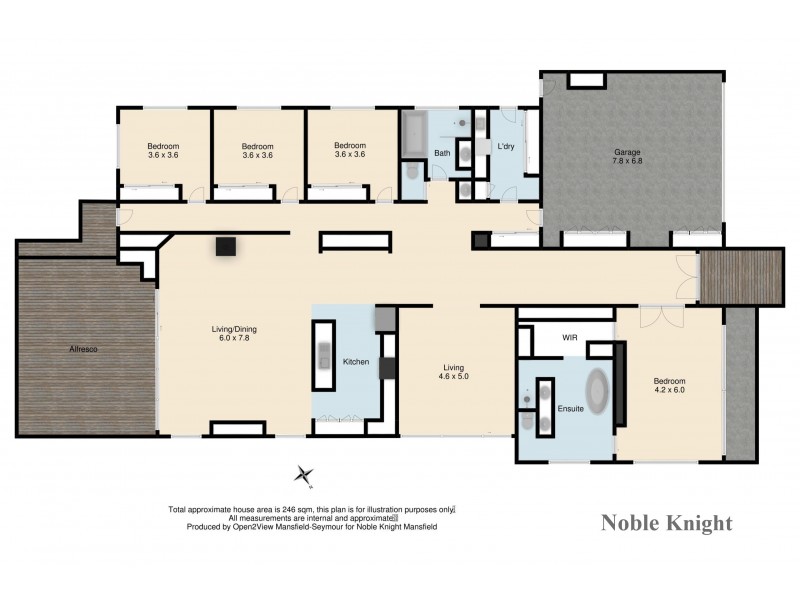 1 Village Court, Mansfield VIC 3722 Floorplan
