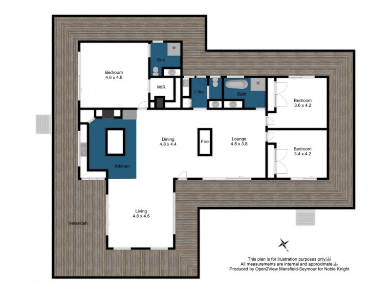 685 Monkey Gully Road, Mansfield VIC 3722 Floorplan