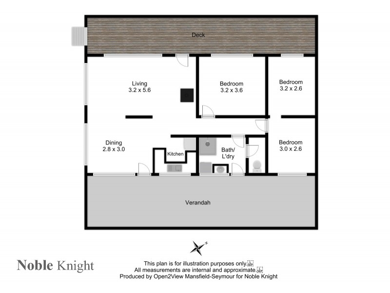 8 Moonah Road, Bonnie Doon VIC 3720 Floorplan