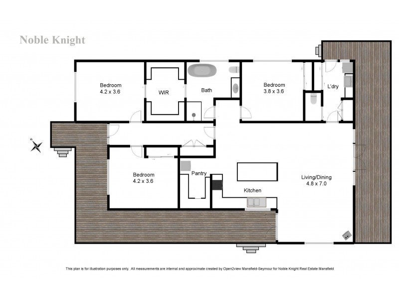 22 Valley Fair Rise, Macs Cove VIC 3723 Floorplan