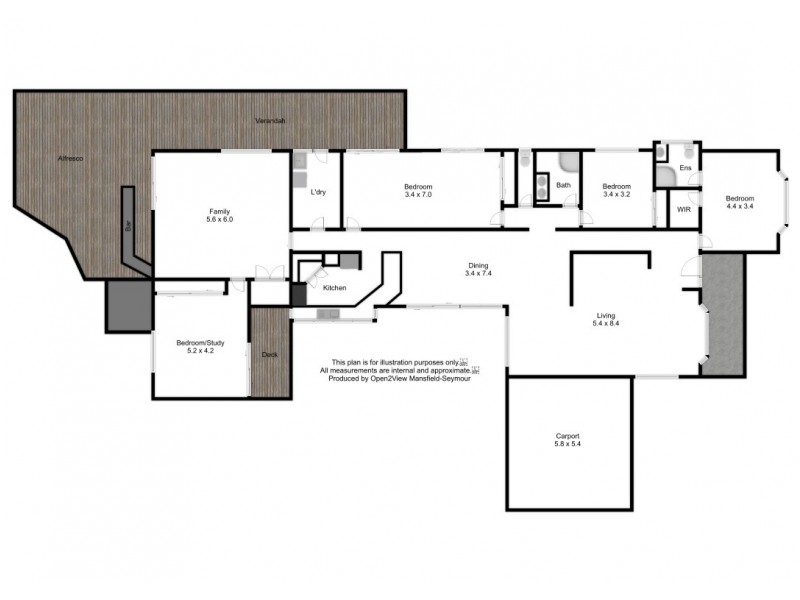 12 Links Road, Mansfield VIC 3722 Floorplan