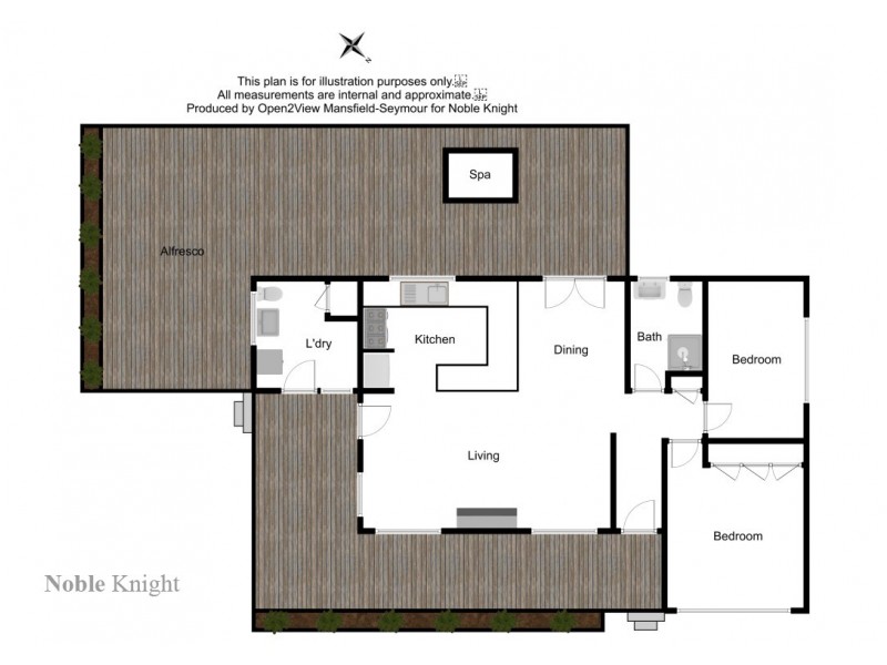 Woodfield VIC 3715 Floorplan