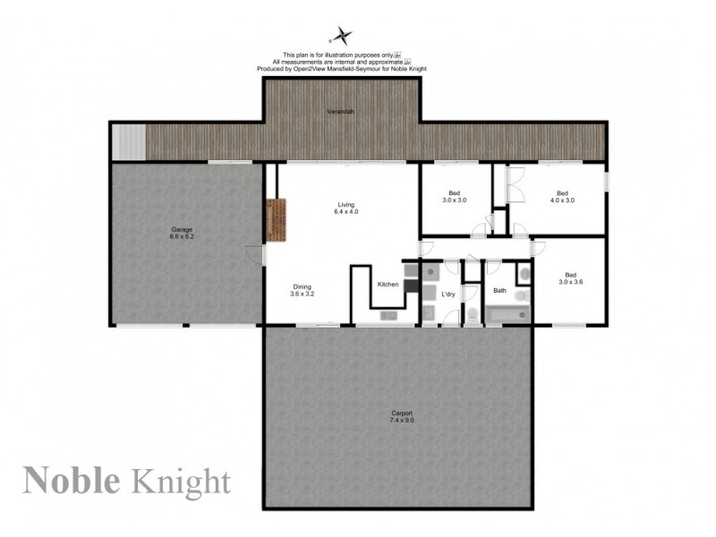 225 Campagnolos Road, Mansfield VIC 3722 Floorplan