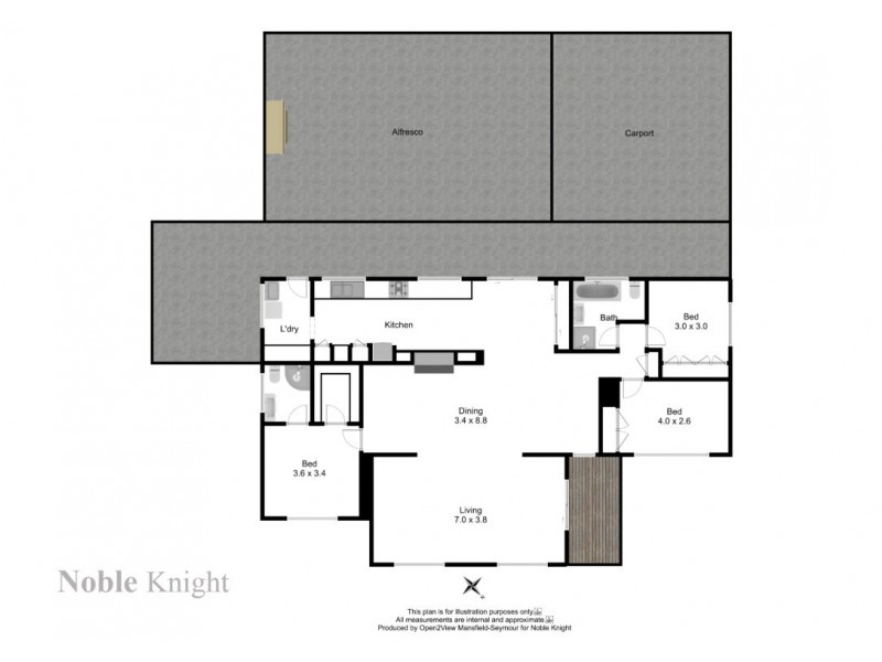3 Amor Drive, Mansfield VIC 3722 Floorplan