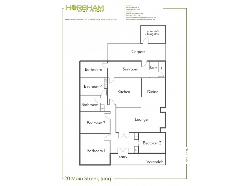 20 Main Street, Jung VIC 3401 Floorplan