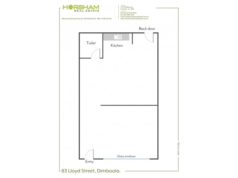 83 Lloyd Street, Dimboola VIC 3414 Floorplan