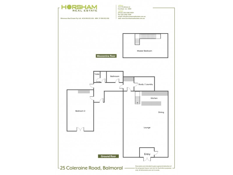 25 Coleraine Roadr, Balmoral VIC 3407 Floorplan