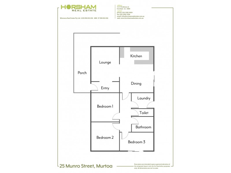 25 Munro Street, Murtoa VIC 3390 Floorplan