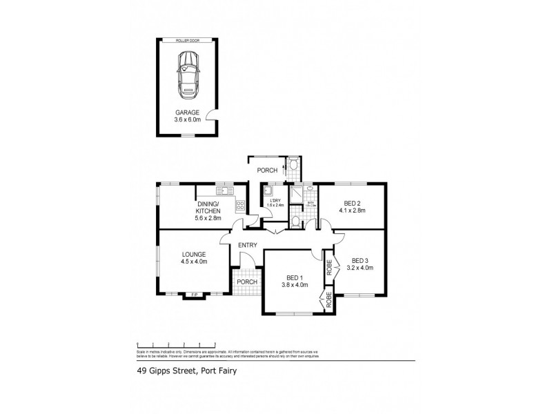 49 Gipps Street, Port Fairy VIC 3284 Floorplan