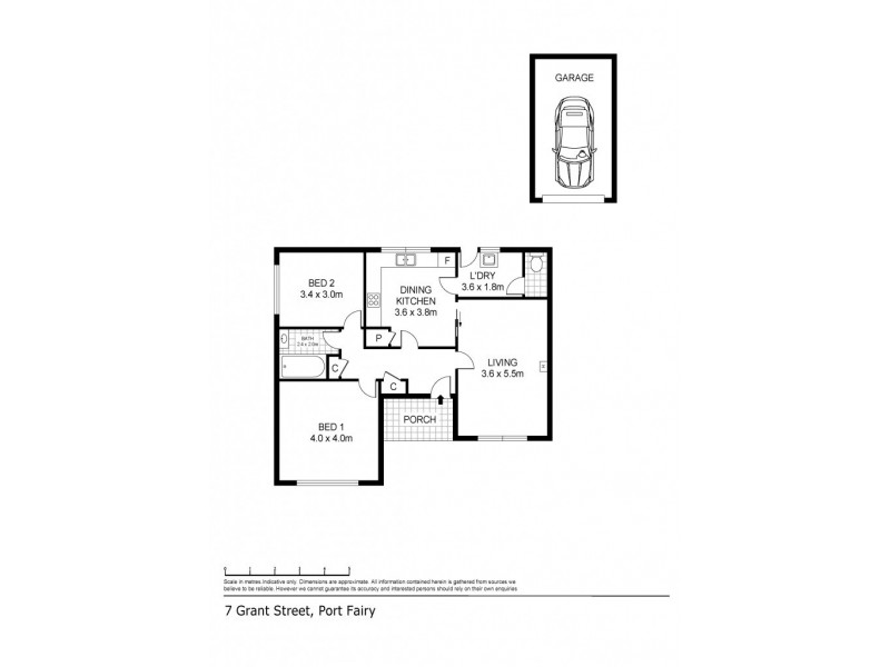 7 Grant Street, Port Fairy VIC 3284 Floorplan