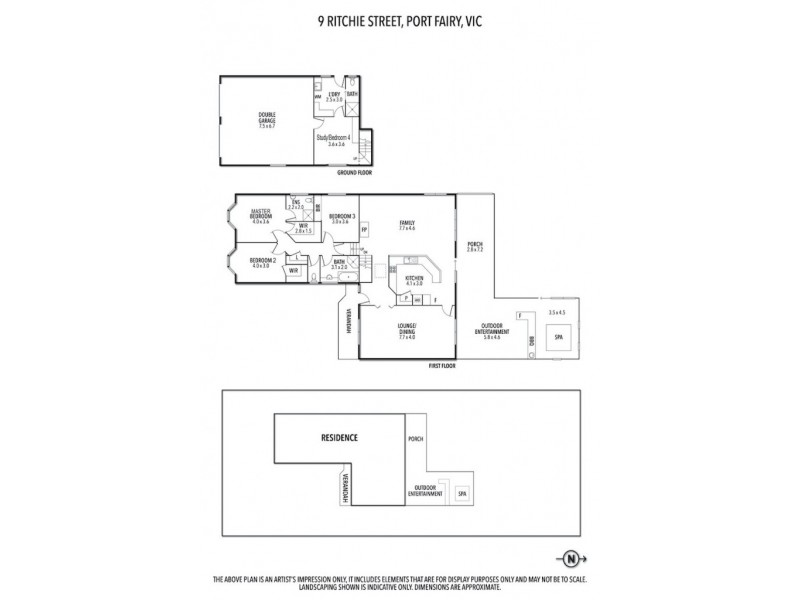 9 Ritchie Street, Port Fairy VIC 3284 Floorplan