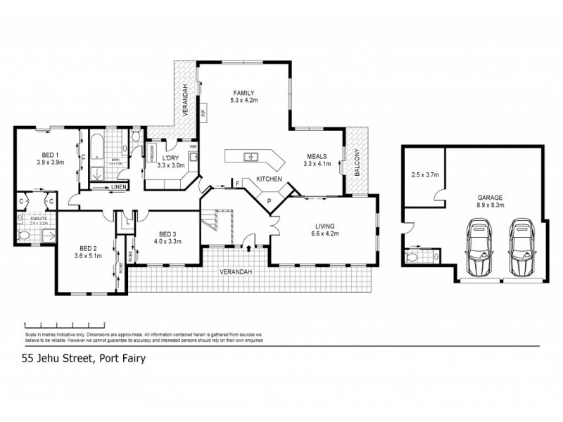 55 Jehu Street, Port Fairy VIC 3284 Floorplan