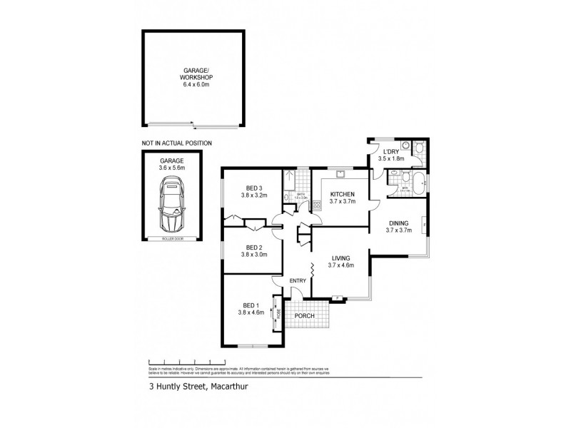 3 Huntly Street, Macarthur VIC 3286 Floorplan