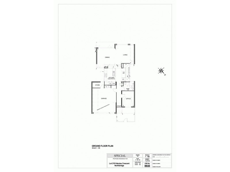 8 Kakulas Crescent, Northbridge WA 6003 Floorplan
