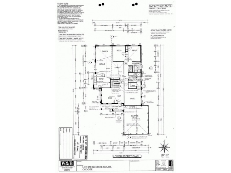26 Geordie Crt, Coogee WA 6166 Floorplan