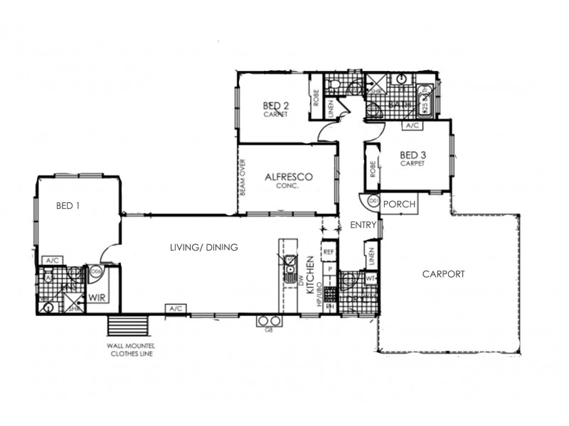 10 Hatoyama View, Bilingurr WA 6725 Floorplan