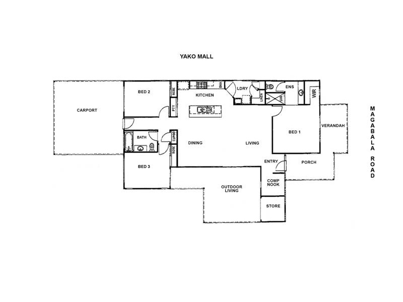 31 Magabala Road, Bilingurr WA 6725 Floorplan