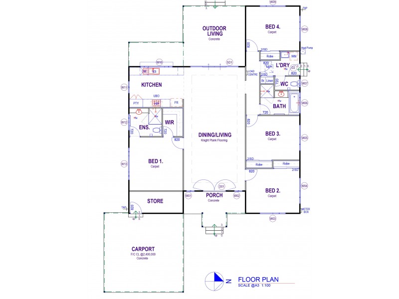 13 Yanban Street, Cable Beach WA 6726 Floorplan