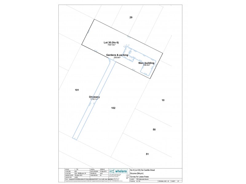 6 De Castilla Street, Minyirr WA 6725 Floorplan