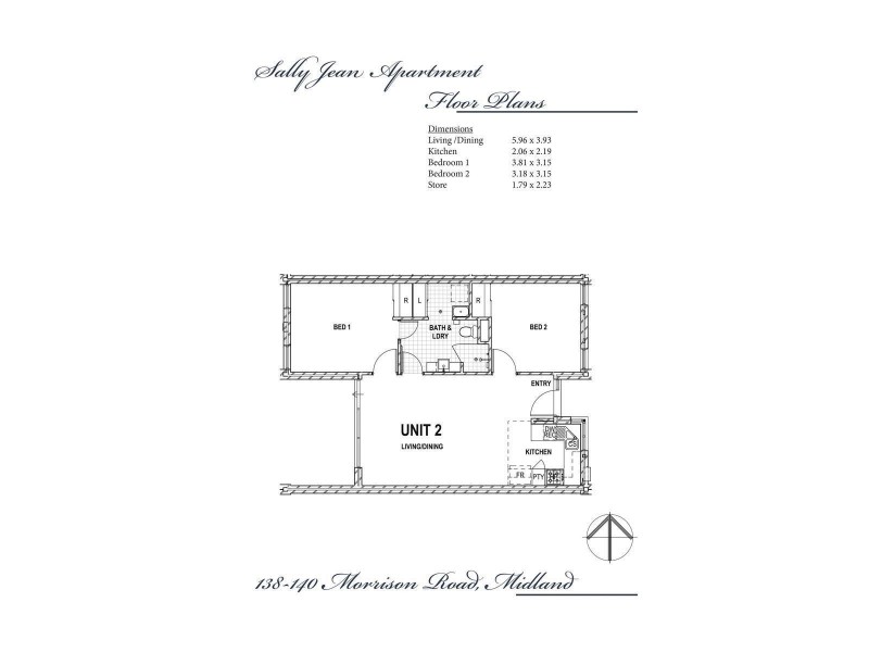 140 Morrison Road, Midland WA 6056 Floorplan