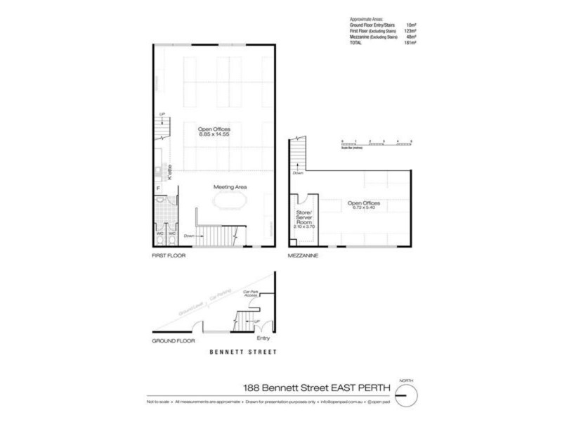 188 Bennett Street, East Perth WA 6004 Floorplan