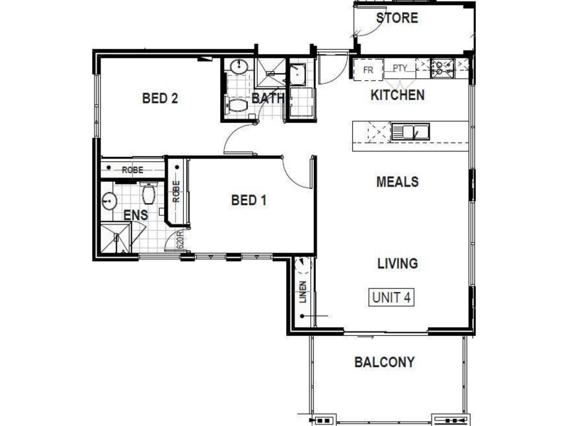 1/266 Fulham Street, Cloverdale WA 6105 Floorplan