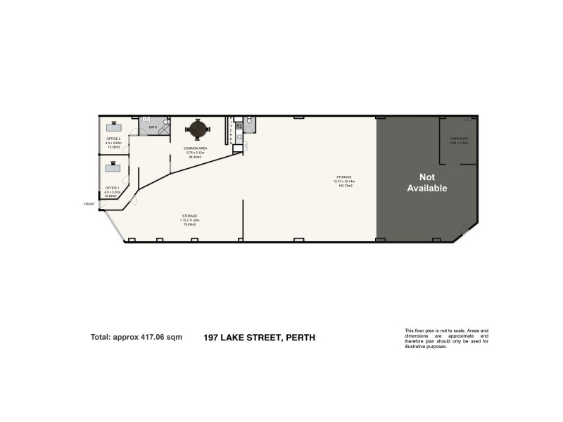 197 Lake Street, Perth WA 6000 Floorplan